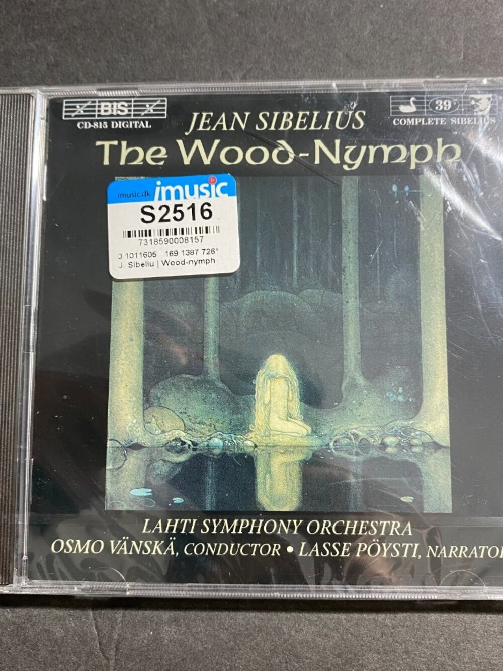 Jean Sibelius Sibelius: The Wood-Nymph (Both Versions); A Lonely Ski-Trail (CD)